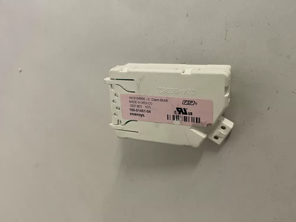 W10104800 Kenmore Washer Board - Control