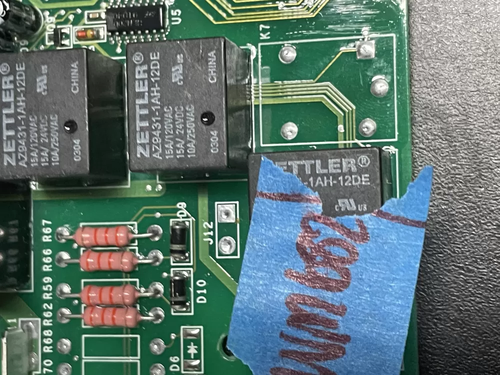 GE 200D4852G010 EBX1069P005 Refrigerator Control Board AZ11740 | 628