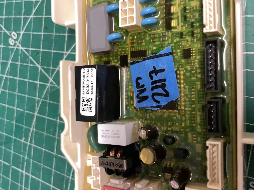 Samsung DC92 01739A Washer Control Board AZ210400 | Wm2117