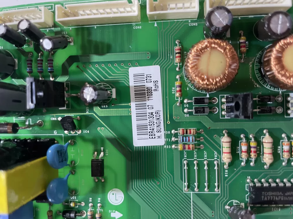 LG Kenmore EBR41531304 CSP30000204 Refrigerator Control Board AZ181063 | Wm410