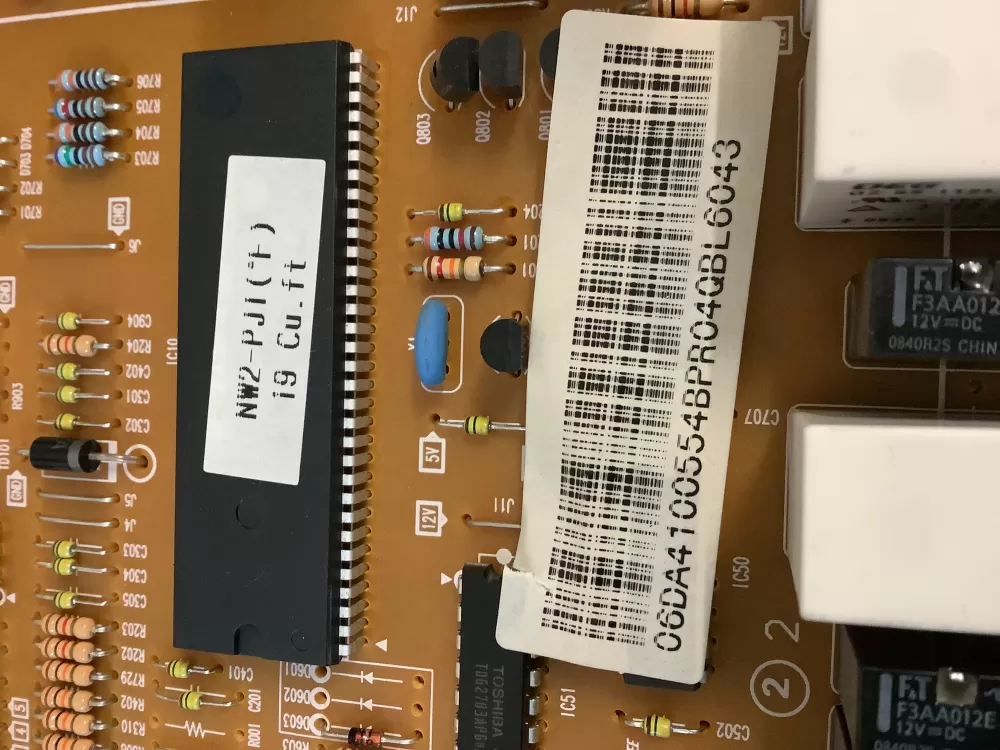 Samsung DA41 00554B Refrigerator Control Board AZ225392 | NR325