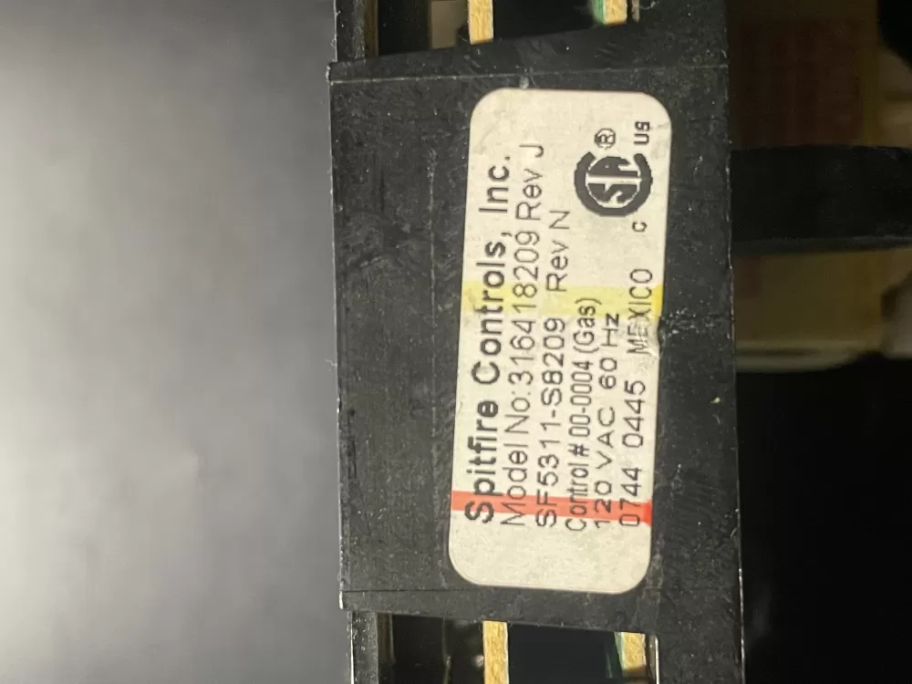 Kenmore Frigidaire 316418209 Range Control Board AZ10924 | 1311