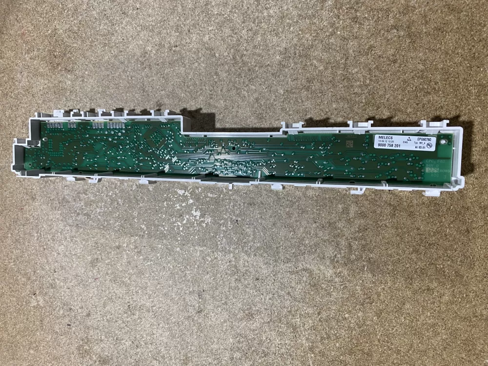 Bosch 9000 758 201 Dishwasher Control Board AZ74092 | BK1379