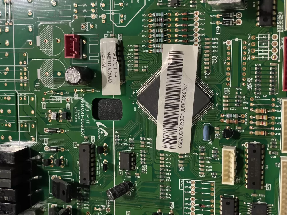 Samsung DA92-00233D Refrigerator Control Board AZ27125 | KM171