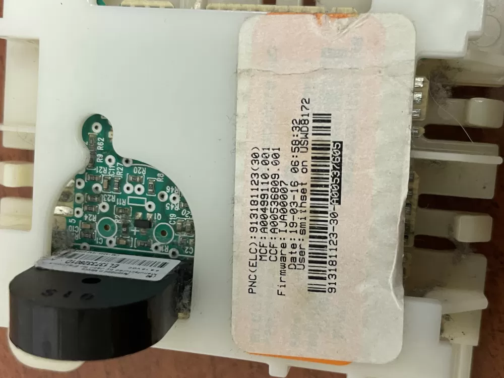 Frigidaire A00537605 5304500456 PD00029681 Washer Control Board AZ52567 | Wm1925