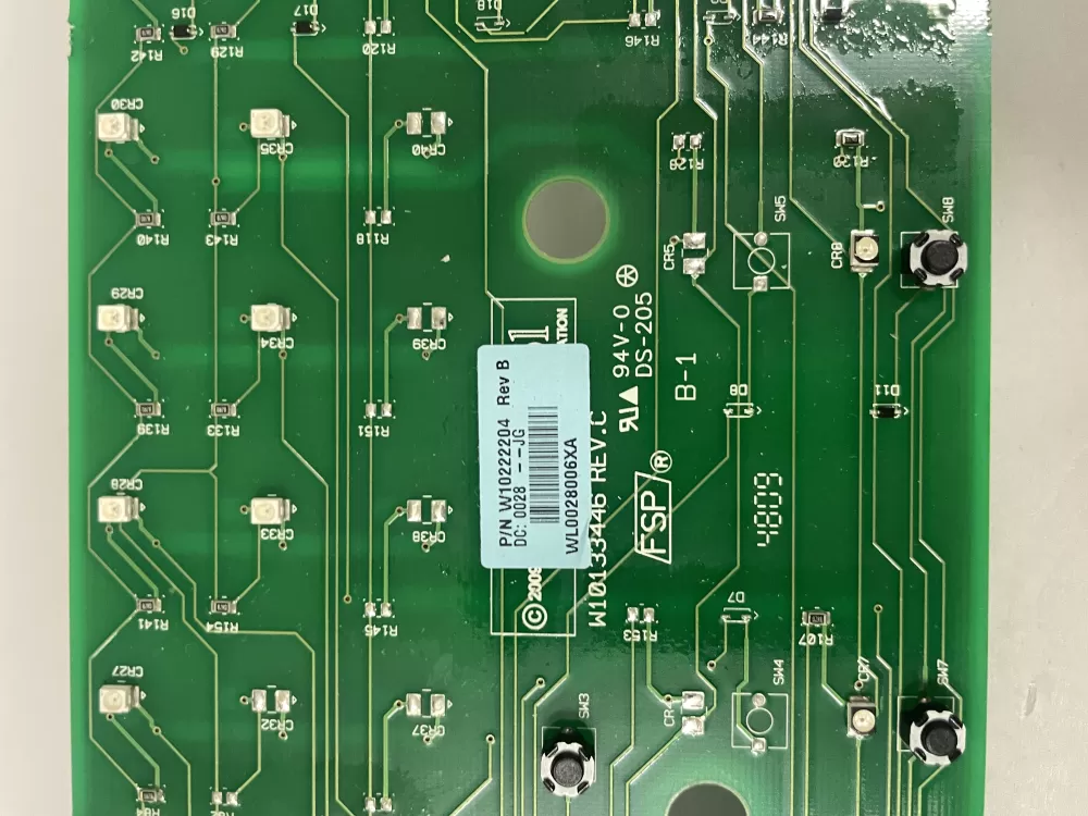 Whirlpool W10222204 Dryer Control Board W10222204 AZ226518 | Wmv562