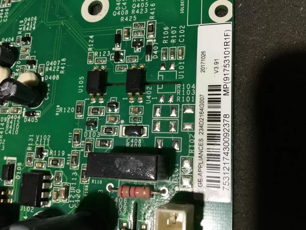 GE WE22X35978 AP7211612 234D2315G003 Dryer Control Board AZ95084 | NR101