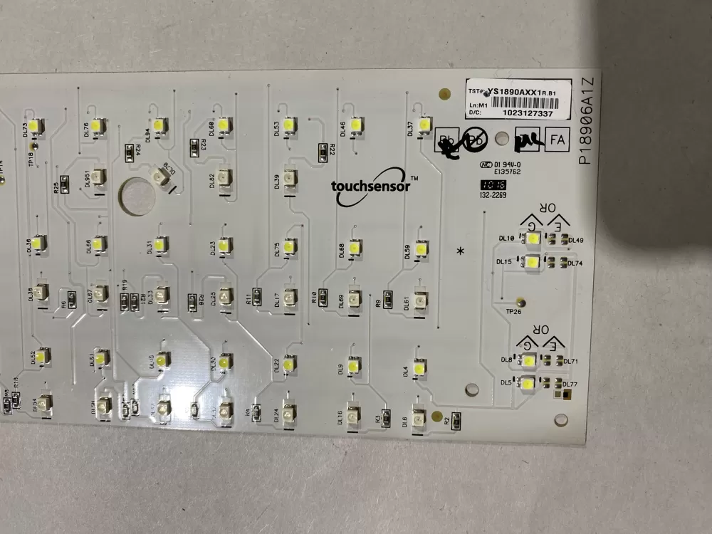 GE W10317069 W10295112 Range Oven Touchpad Control Panel Board AZ114328 | BK1462