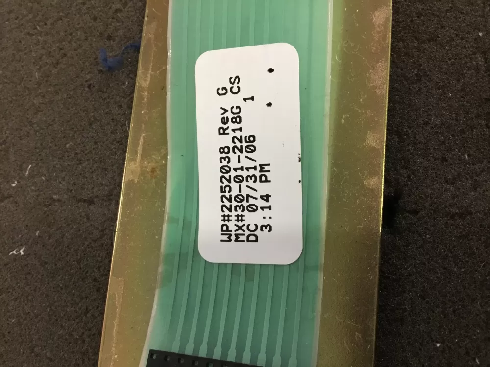 Kenmore 2252038 Refrigerator Control Board Dispenser Panel AZ91803 | NR614