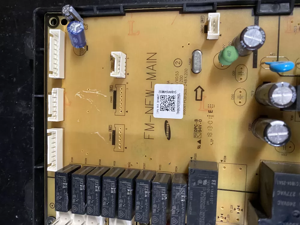 Samsung DE92-03960A Range Oven Control Board Relay AZ4948 | BK1212