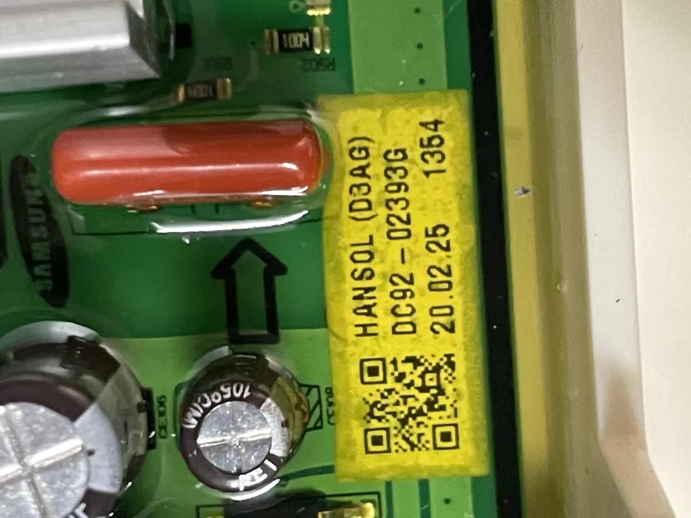 Samsung DC92-02393G DC92-02393M PS16556778 Washer Control Board AZ39806 | Wmv394
