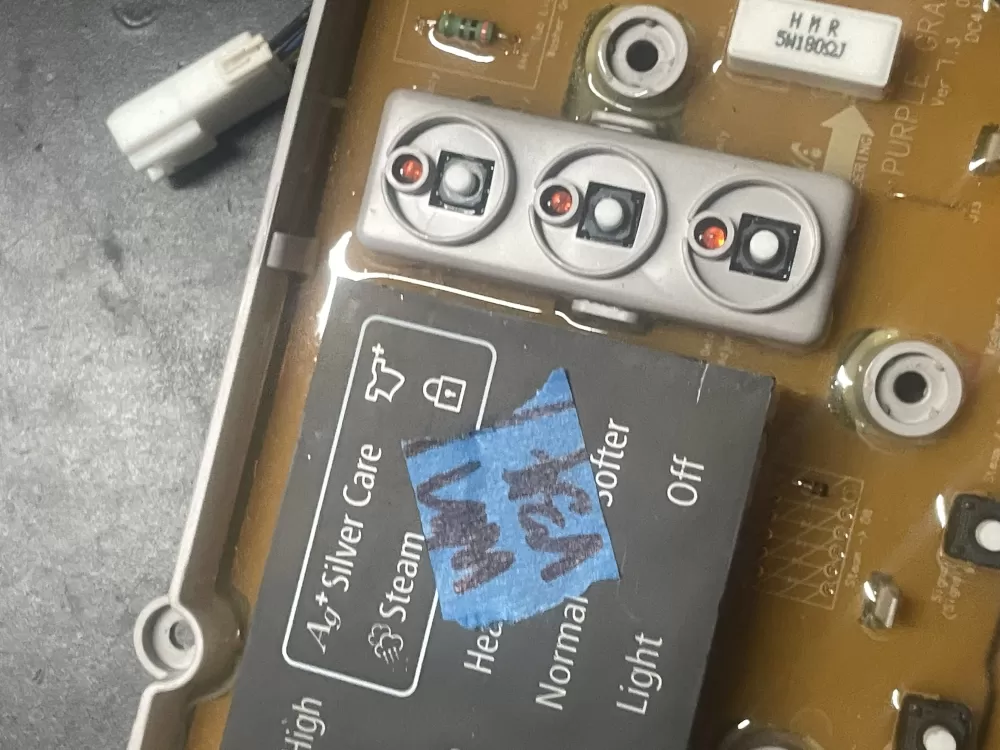Samsung DC92 00130A Washer Control Board AZ17414 | WMV34