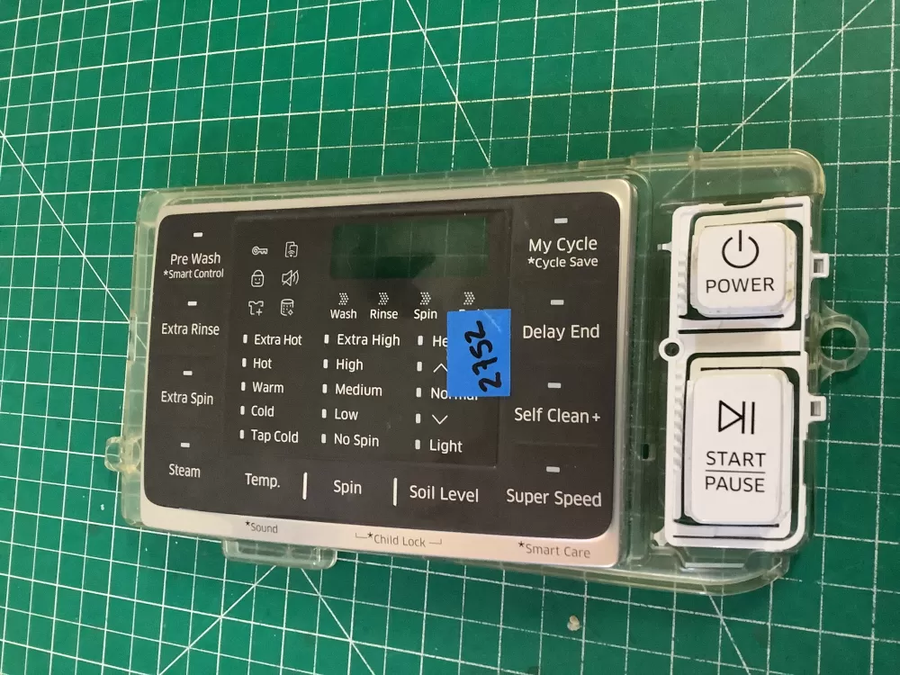Samsung DC92-01607J DC94-06643A Dryer UI Control Board AZ196968 | NR2752