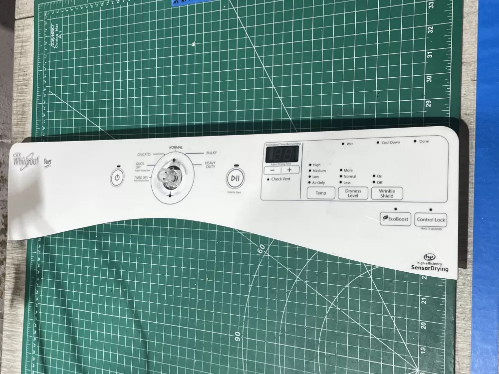 Whirlpool W10639903 Dryer Control Board Panel