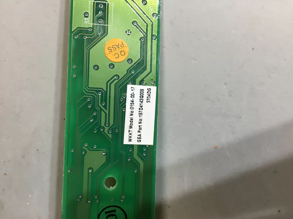 GE 197D4143G009 Refrigerator Control Board AZ109339 | BG165