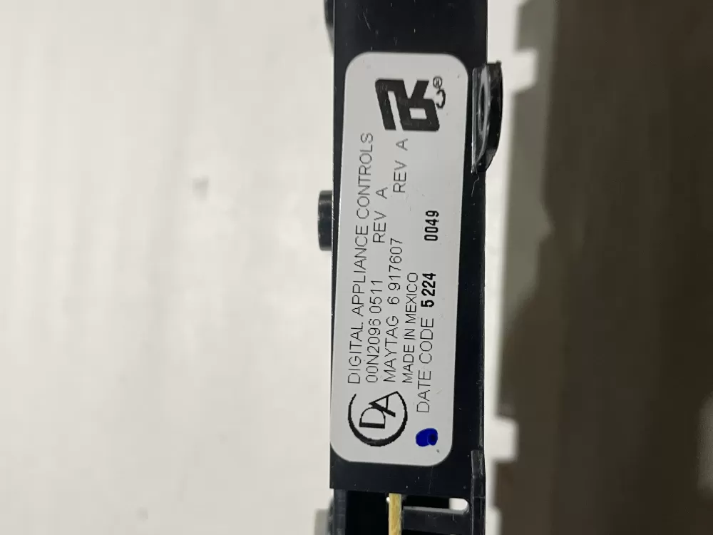 Whirlpool 00N20960511 Dishwasher Main Control Board AZ184241 | Wm2504