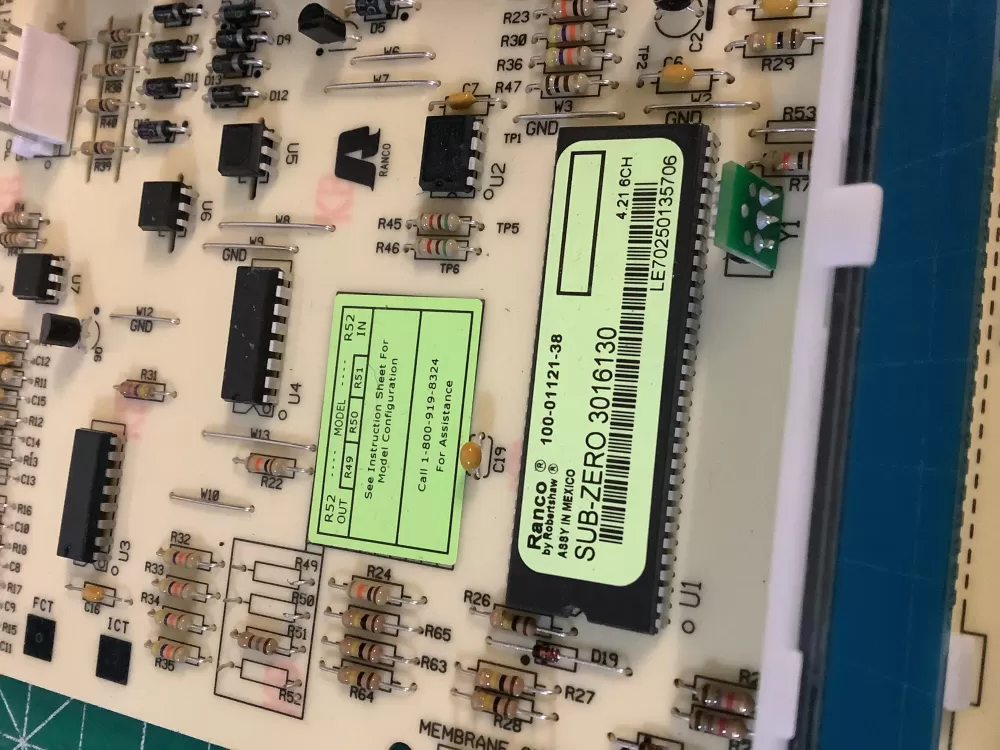 Control board 100-01121-38 AZ209068 | NR795