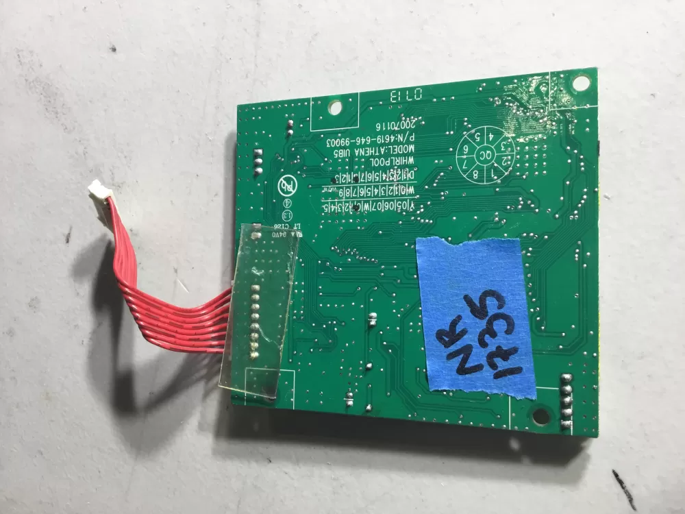 W10283387 KitchenAid Microwave Main Control Board AZ42524 | NR1735