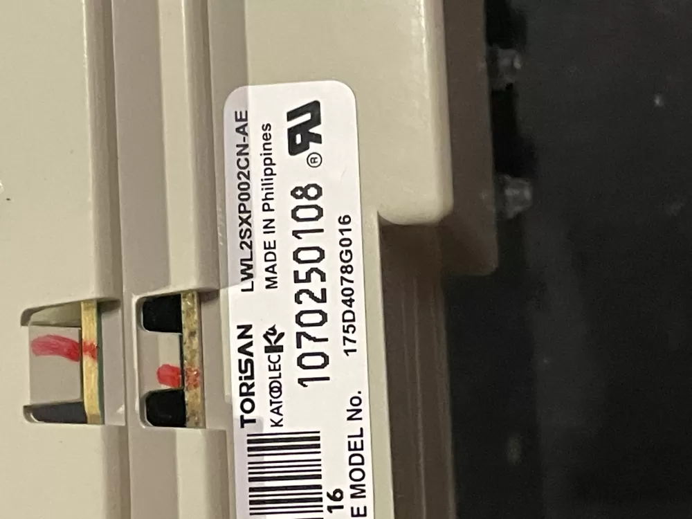 GE 175D4078G016 WH12X10224 Washer Control Board AZ26492 | WMV131