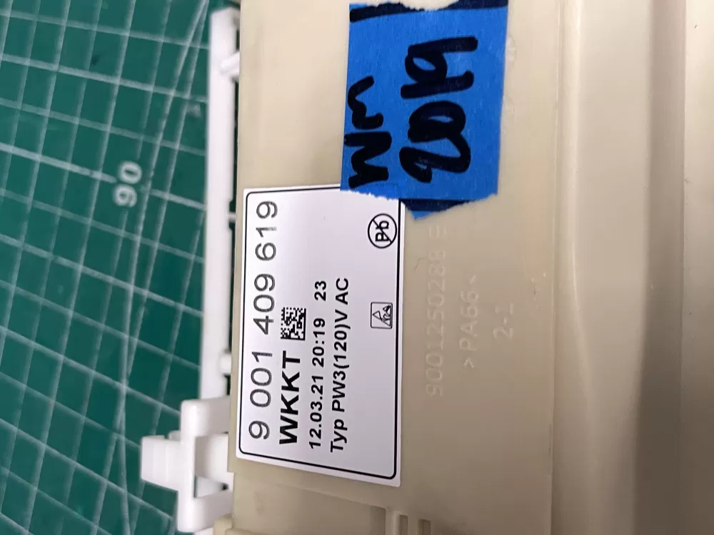 Bosch 9-001-409-619 Dishwasher Control Board AZ210321 | Wm2019