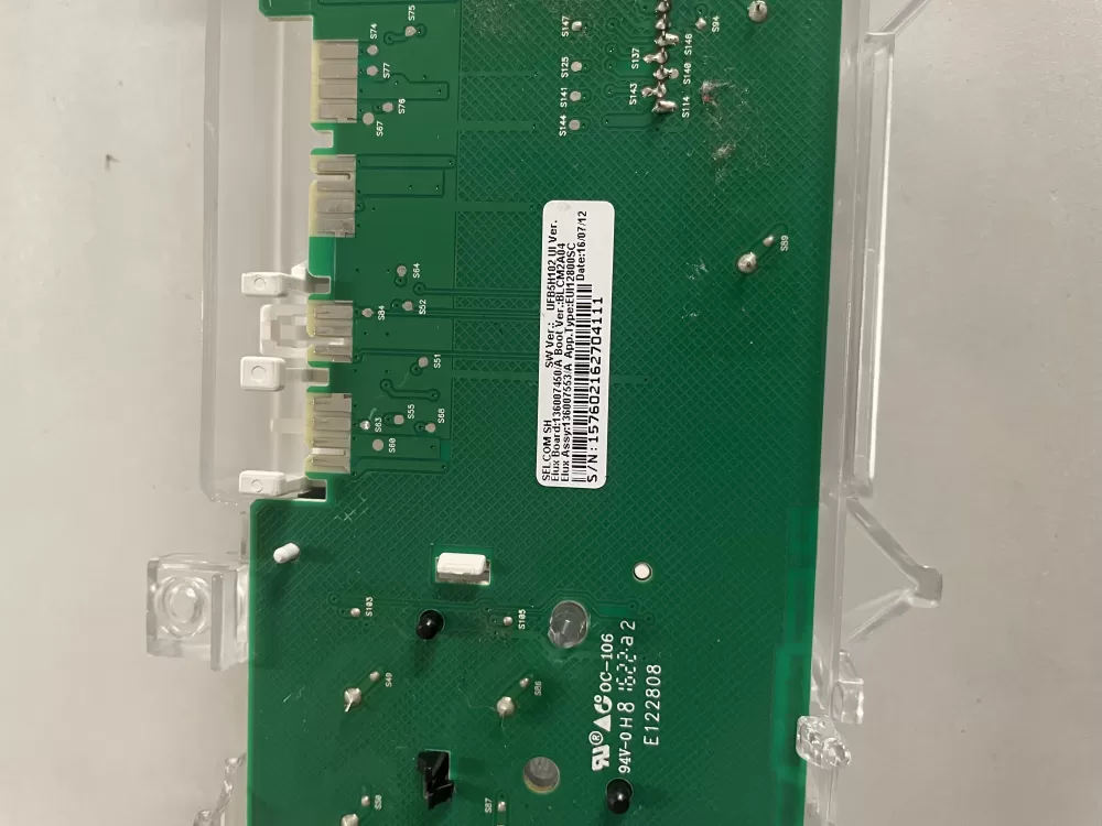 Bosch 136007450 136007553 Washer Control Board User Interface AZ140544 | KMV48