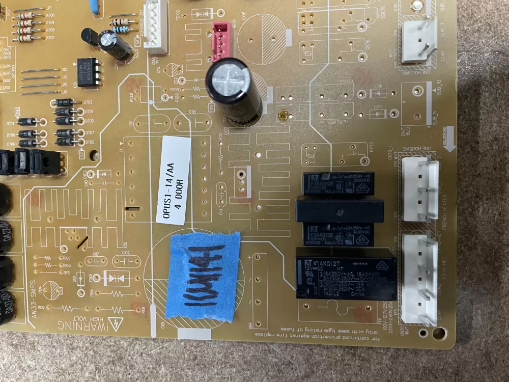 Samsung DA92 00592A Refrigerator Control Board AZ9252 | KM1141