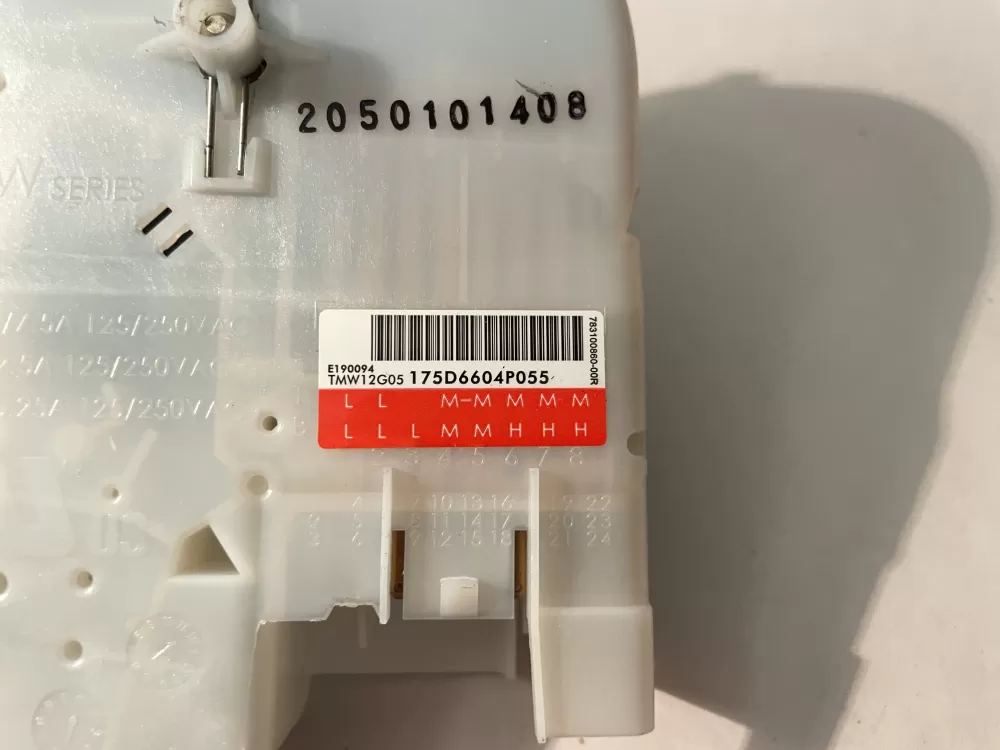 GE 175D6604P055 WH45X22698 Washer Timer AZ104525 | Wm1158