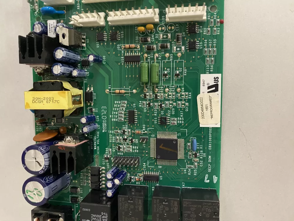 GE EBX1069P005 200D4864G022 Refrigerator Control Board AZ203173 | BK2314