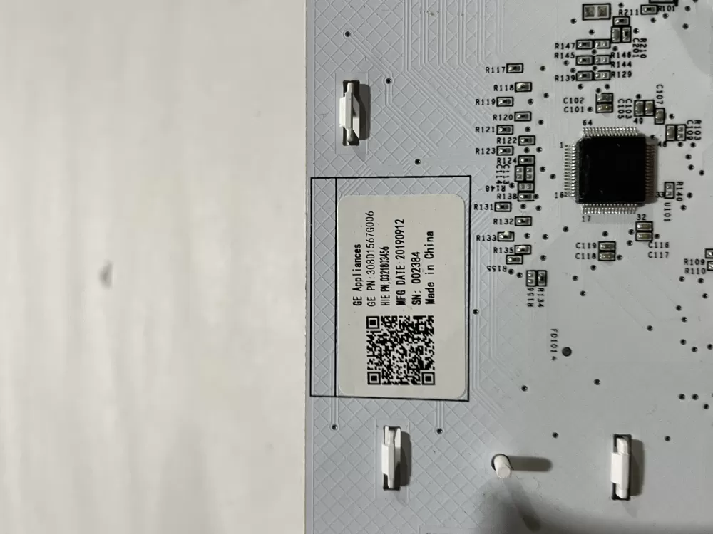 Ge 308D1567G006 Washer UI Control Board AZ184517 | Wm395