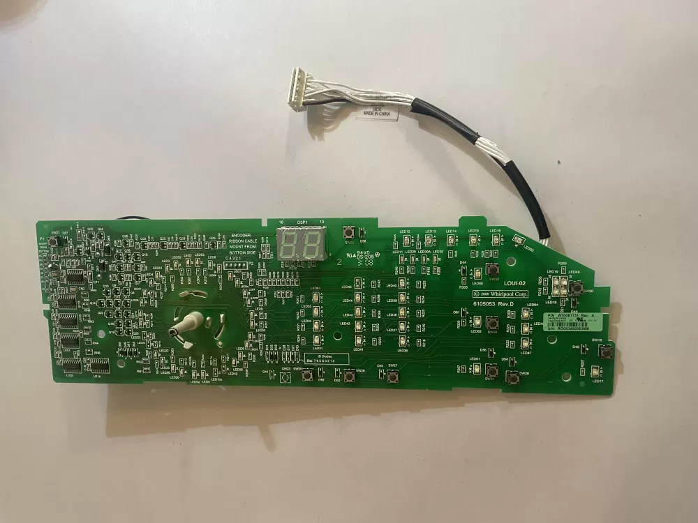Whirlpool Maytag W10051131 W10051133 Washer Control Board AZ171474 | KM2587