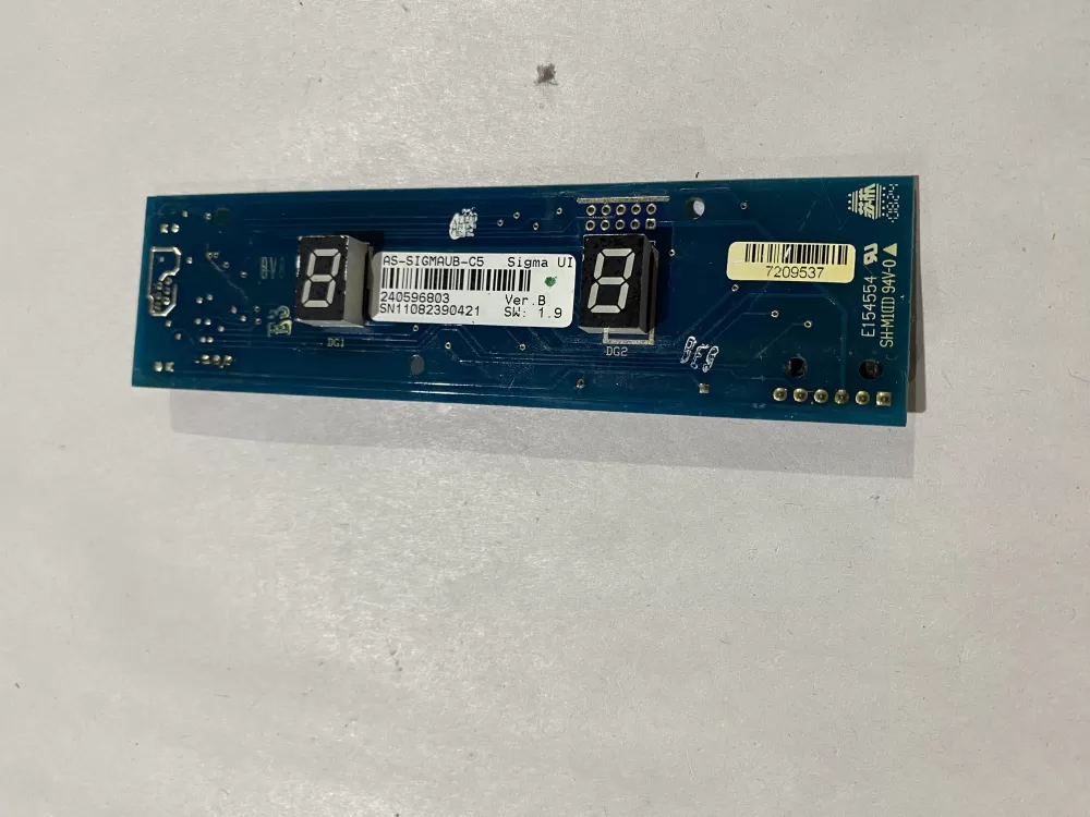 Frigidaire Kenmore 240596801 Refrigerator Control Board AZ161039 | BK1074