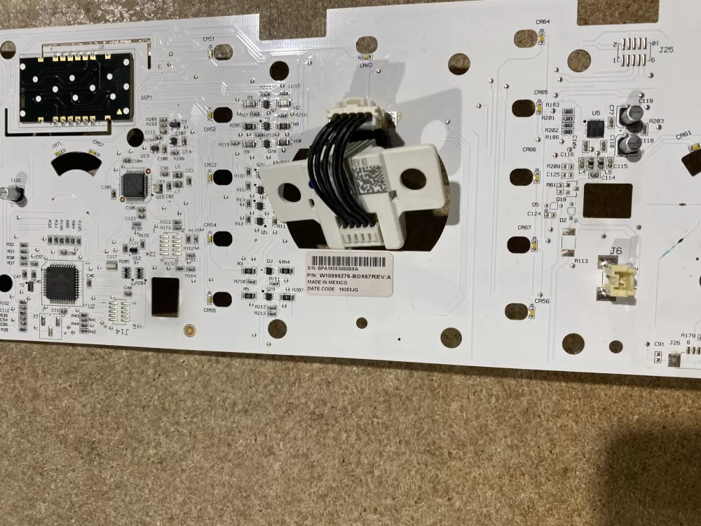 Whirlpool W10895276 Washer Control Board AZ65560 | BK2109
