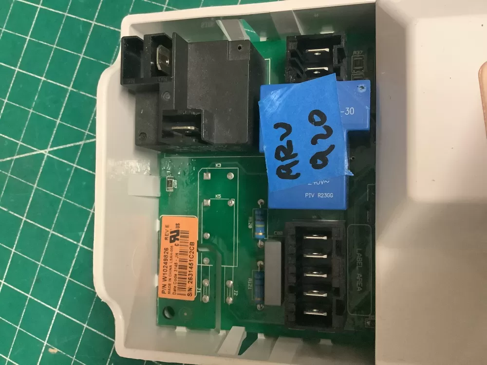 Whirlpool Maytag W10249826 W10249827 Dryer Control Board AZ210946 | ARV920