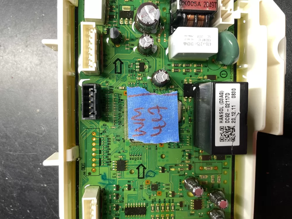 Samsung DC92-02117D Washing Machine Control Board AZ36834 | Wm407