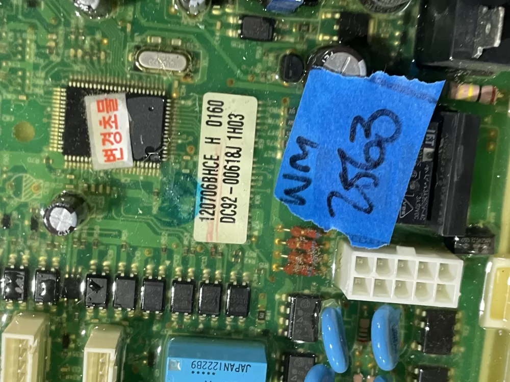 Samsung DC92 00618J Washer Control Board AZ166179 | Wm2573