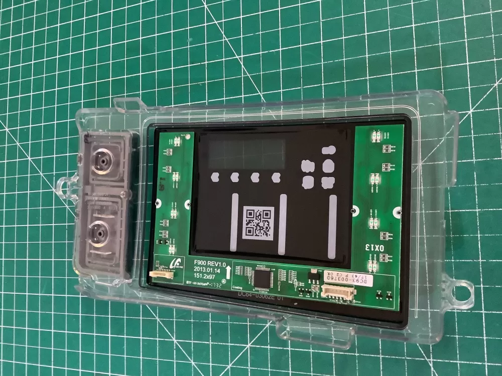 Samsung DC92-01607J DC94-06643A Dryer UI Control Board AZ195945 | NR582