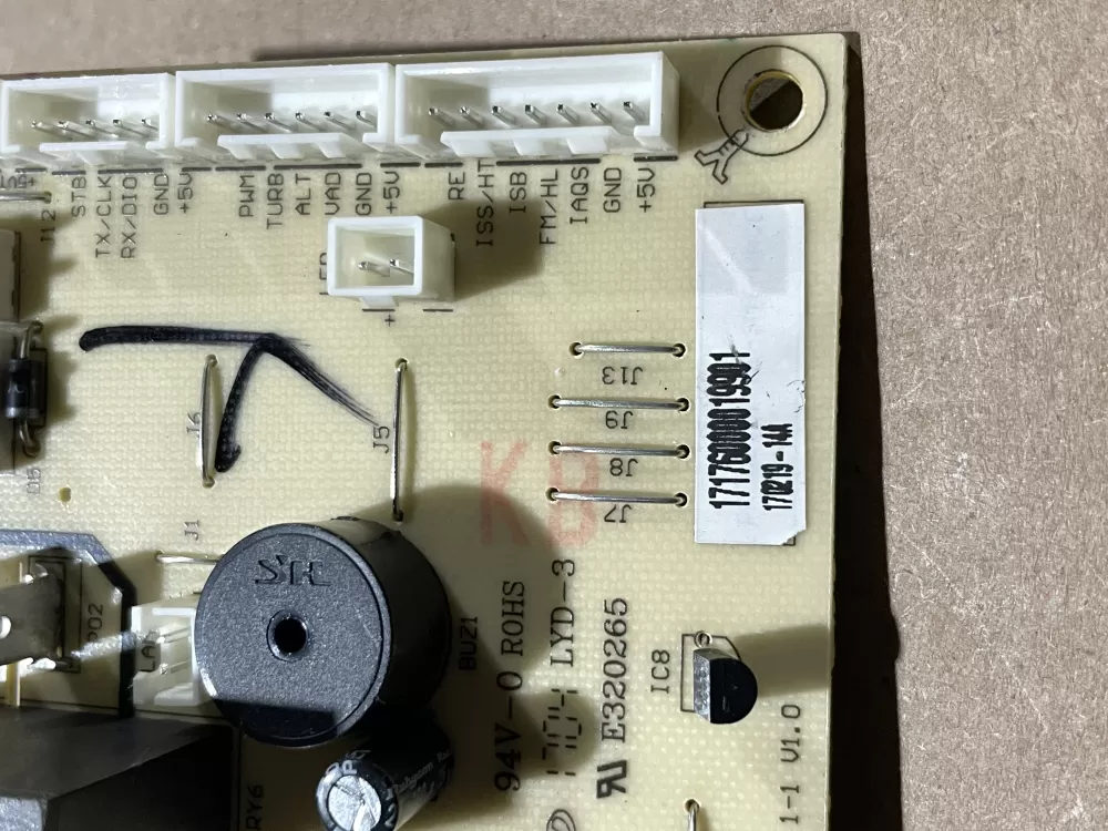 Samsung 17176000019901 Dishwasher Control Board