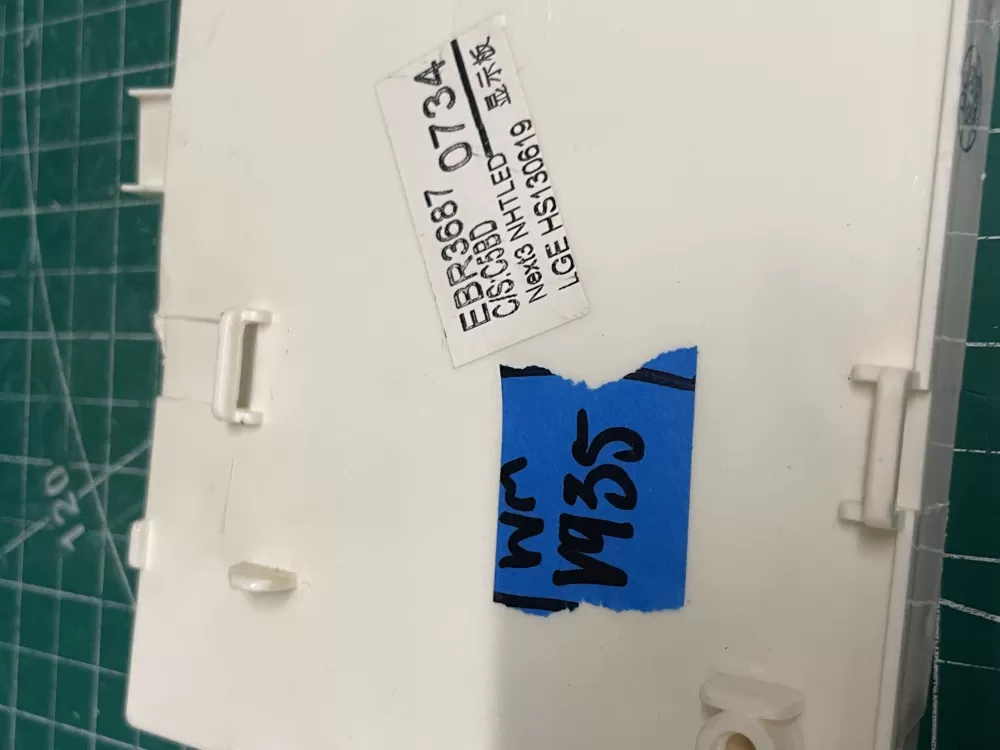 LG EBR36870734 Washer Display Control Board AZ212173 | Wmv935