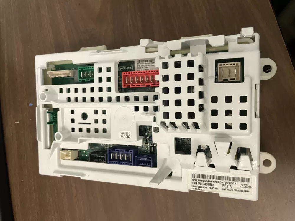 Whirlpool  Amana  Admiral  Roper W10484681  AP5645971  2630122  PS4704668  W10454598 Washer Control Board