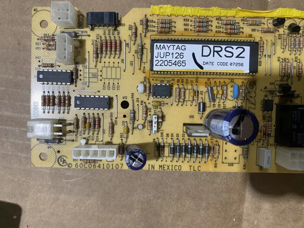 Maytag 60c06410107 Dryer Control Board Card op Commercial AZ78279 | BK563