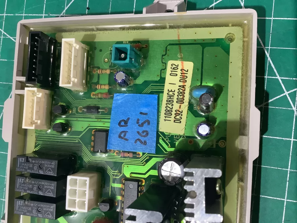 Samsung DC92 00382A DC41 00092C Dryer Control Board AZ193937 | AR2651