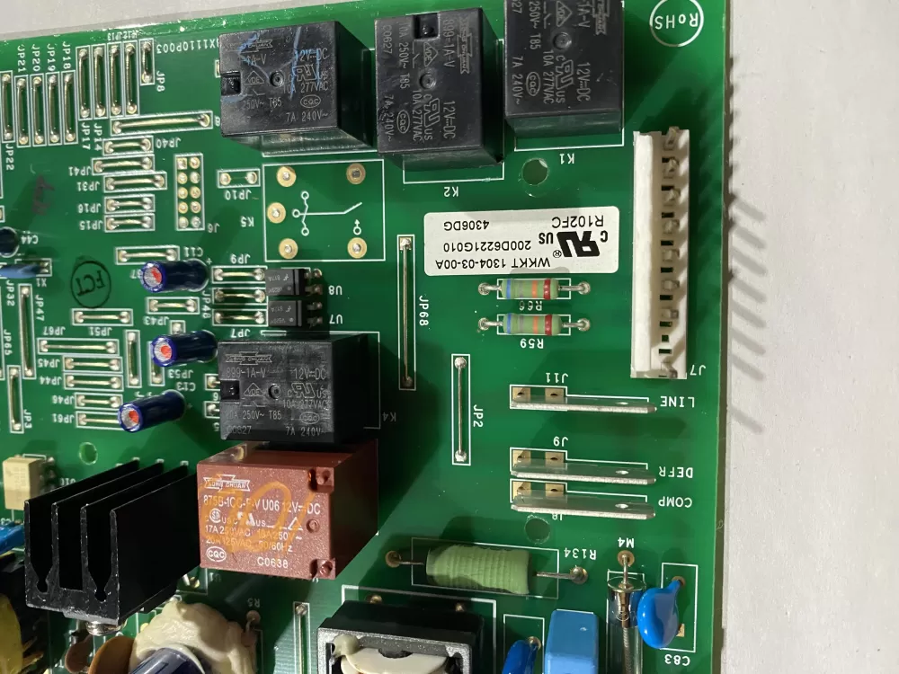 GE 200D6221G010 WR55X10552 Refrigerator Control Board AZ186657 | BK2745