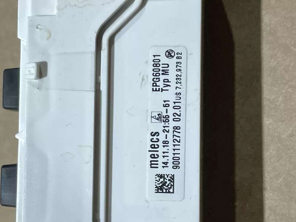 Bosch EPG60801  9001028581  9001112778 Dishwasher Control Board UI Panel