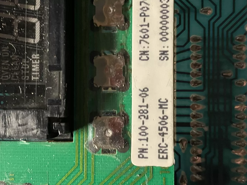 ERC-4506-MC  100-281-06  7601P07060 Control board AZ4661 | WM1398