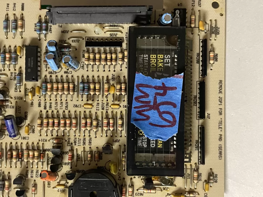 GE 14GL40116Y A603l5910ag Oven Microwave Control Board Panel AZ47331 | Wm646