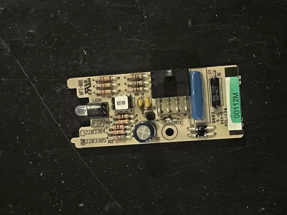 Whirlpool  KitchenAid 2203384  AP3131674  2200098  455886  AH330676  EA330676  PS330676 Refrigerator Filter Indicator Control Board