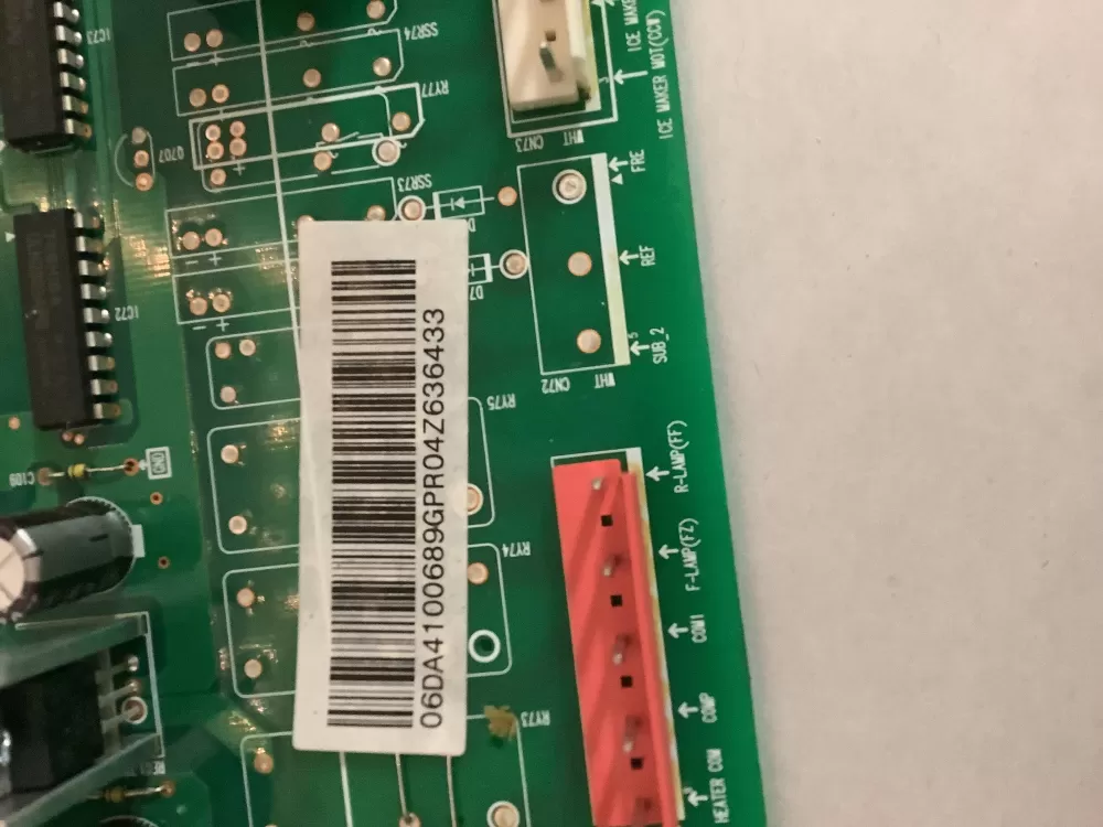 Samsung DA41-00689G Refrigerator Control Board AZ199602 | ZC2779