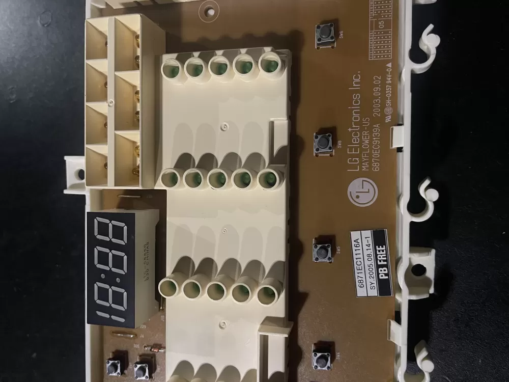 LG Kenmore 6870EC9139A 6871EC1116A Washer Control Board AZ27687 | KMV134