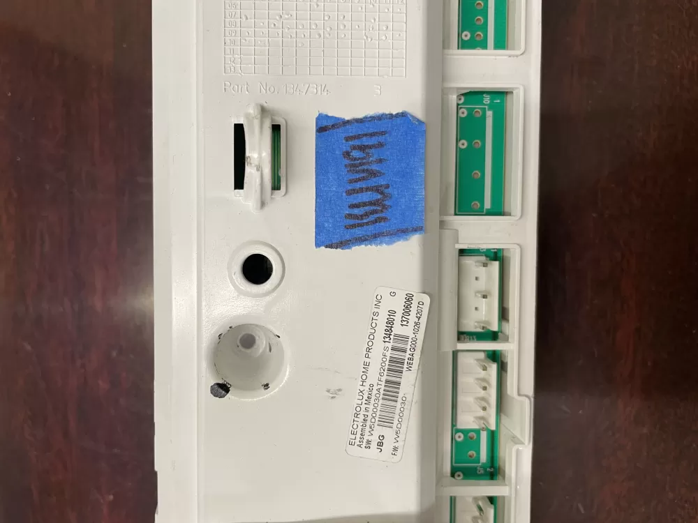 Frigidaire Electrolux 134848010 Washer Control Board AZ28933 | KMV191