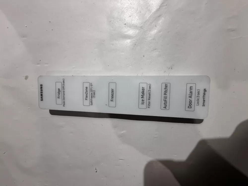 DA97-20552R Samsung Refrigerator Control Cover